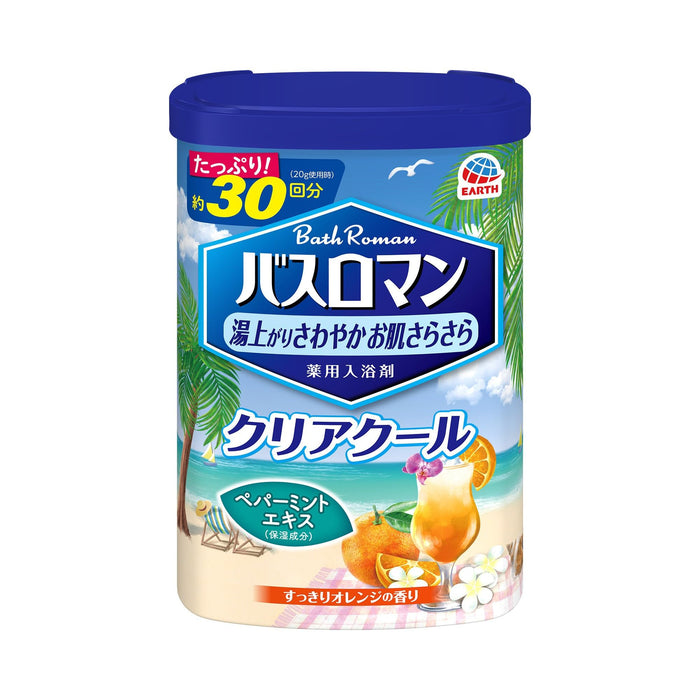 Bus Romance Bath Roman Additive Clear Cool 600G – 緩解疲勞和疼痛