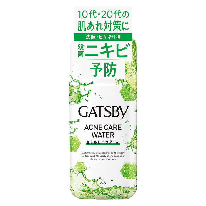 Gatsby Medicated Acne Care Water for Men - Prevents Acne Antiseptic Skin Care