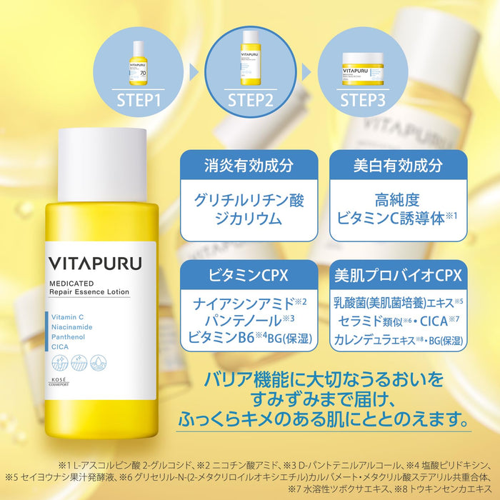 Vitapur Kose Cosmeport Kose Vitaple 修復精華乳液 200mL