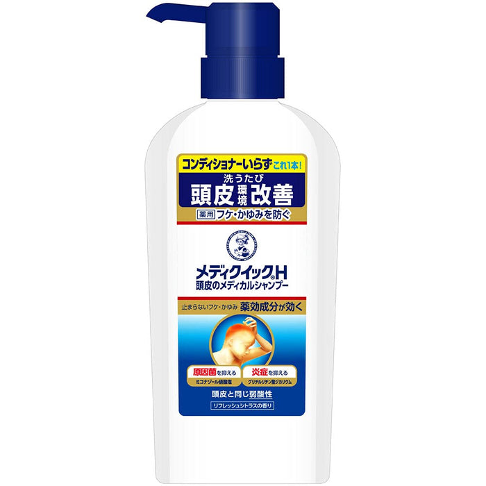 Medic Quick H Scalp Medical Shampoo 320Ml Anti-Dandruff & Itch Relief