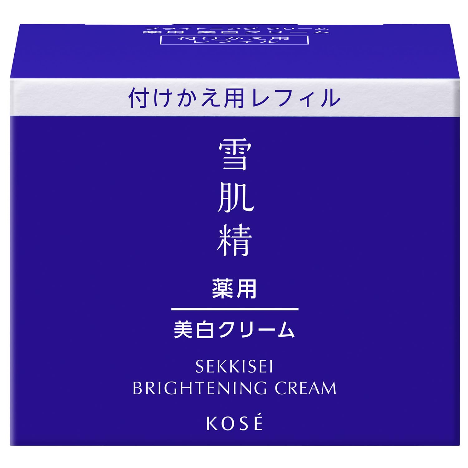 Sekkisei Medicated Brightening Cream Refill 40G for Whitening and Moisture