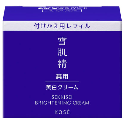 Sekkisei Medicated Brightening Cream Refill 40G for Whitening and Moisture
