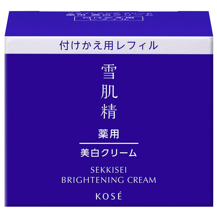 Sekkisei Medicated Brightening Cream Refill 40G for Whitening and Moisture