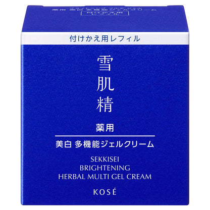 Sekkisei Medicated Brightening Multi Gel Refill 80g for Dry & Dull Skin