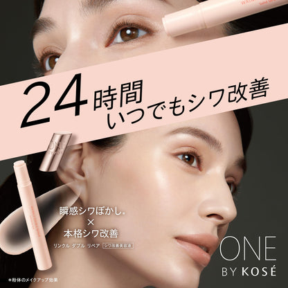 One By Kose Wrinkle Double Repair Stick 4G Serum with Astaxanthin & Collagen