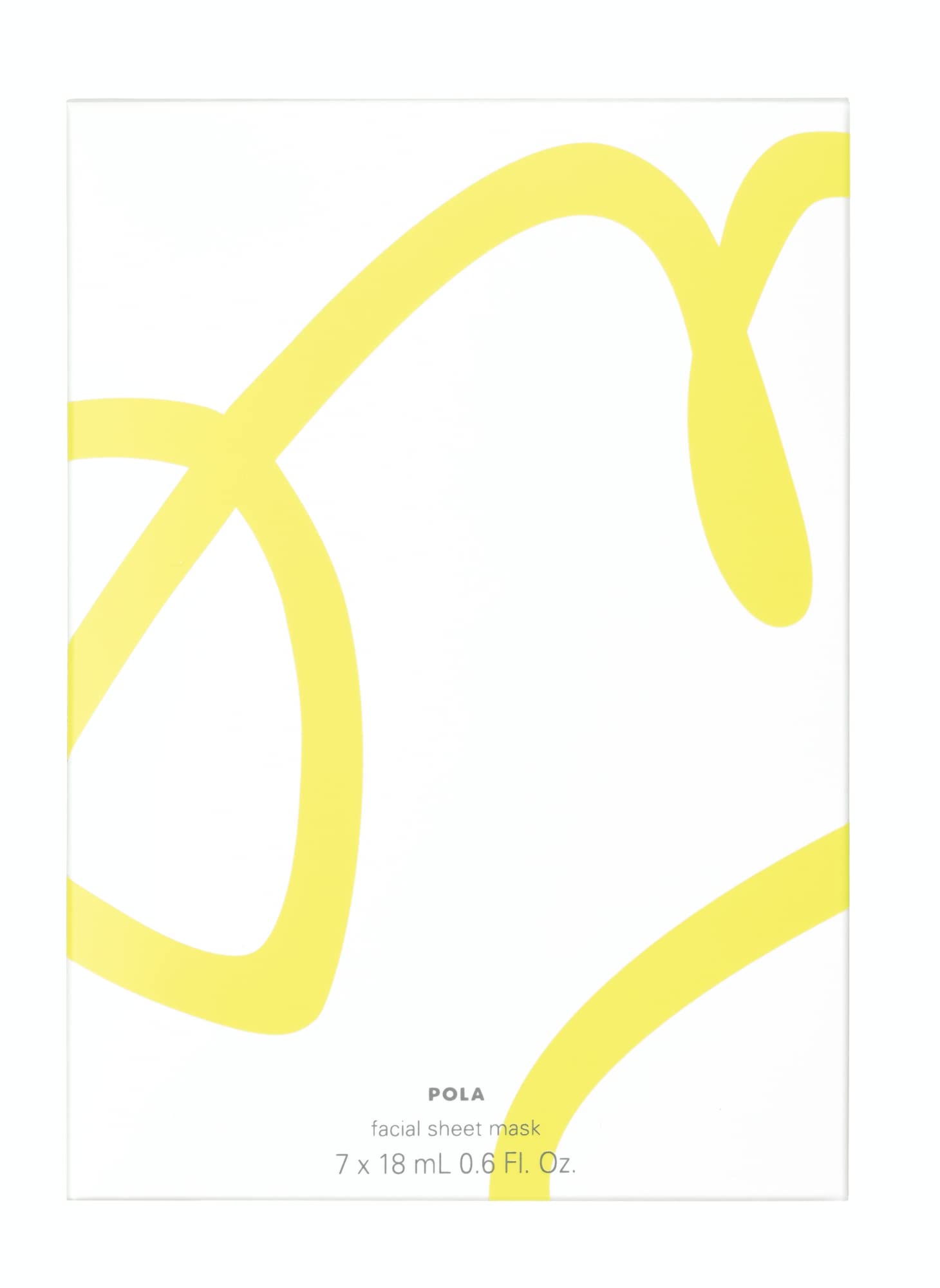 White Shot Pola Quasi-Drug Face Mask Qxs 18ml 7 Pack Hydrating Skincare