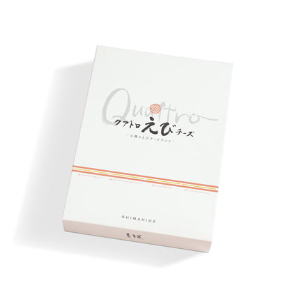 Shimahide Co. Ltd. Quattro Shrimp Cheese 16 Bags Delicious Seafood Snack