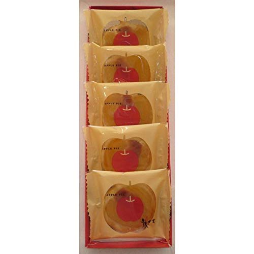 Ragueneau Mini Apple Pies with Sweet White Bean Paste - 5 Pack