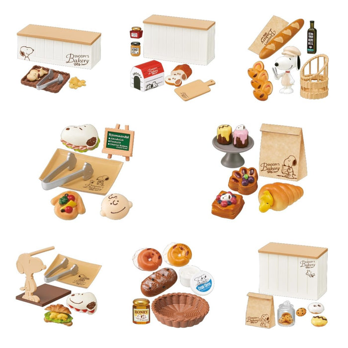 Re-Ment Peanuts Snoopy's Bakery 1Box PVC H115xW70xD50mm