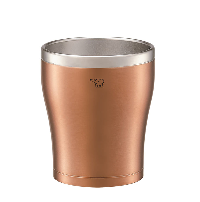 Zojirushi Clear Copper 300ml Stainless Steel Tumbler - Double Layer Vacuum Insulation for Hot and Cold