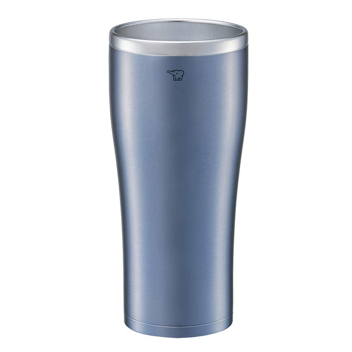 Zojirushi Clear Blue Stainless Steel Tumbler Mug 600ml - Double Layer Vacuum Insulation for Hot Water