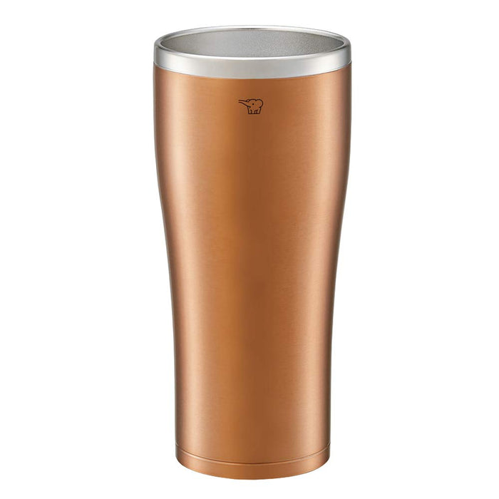 Zojirushi Clear Copper Stainless Steel Tumbler Double Vacuum Insulation 600ml for Hot Water