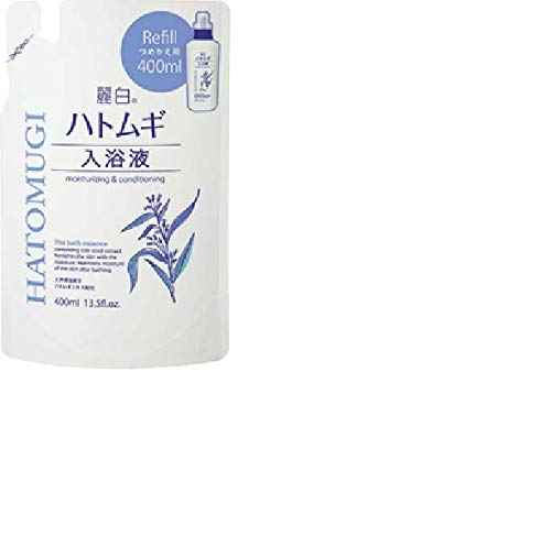 Beautiful White Reihaku Job&#39;S Tears Bath Liquid Refill 400ML