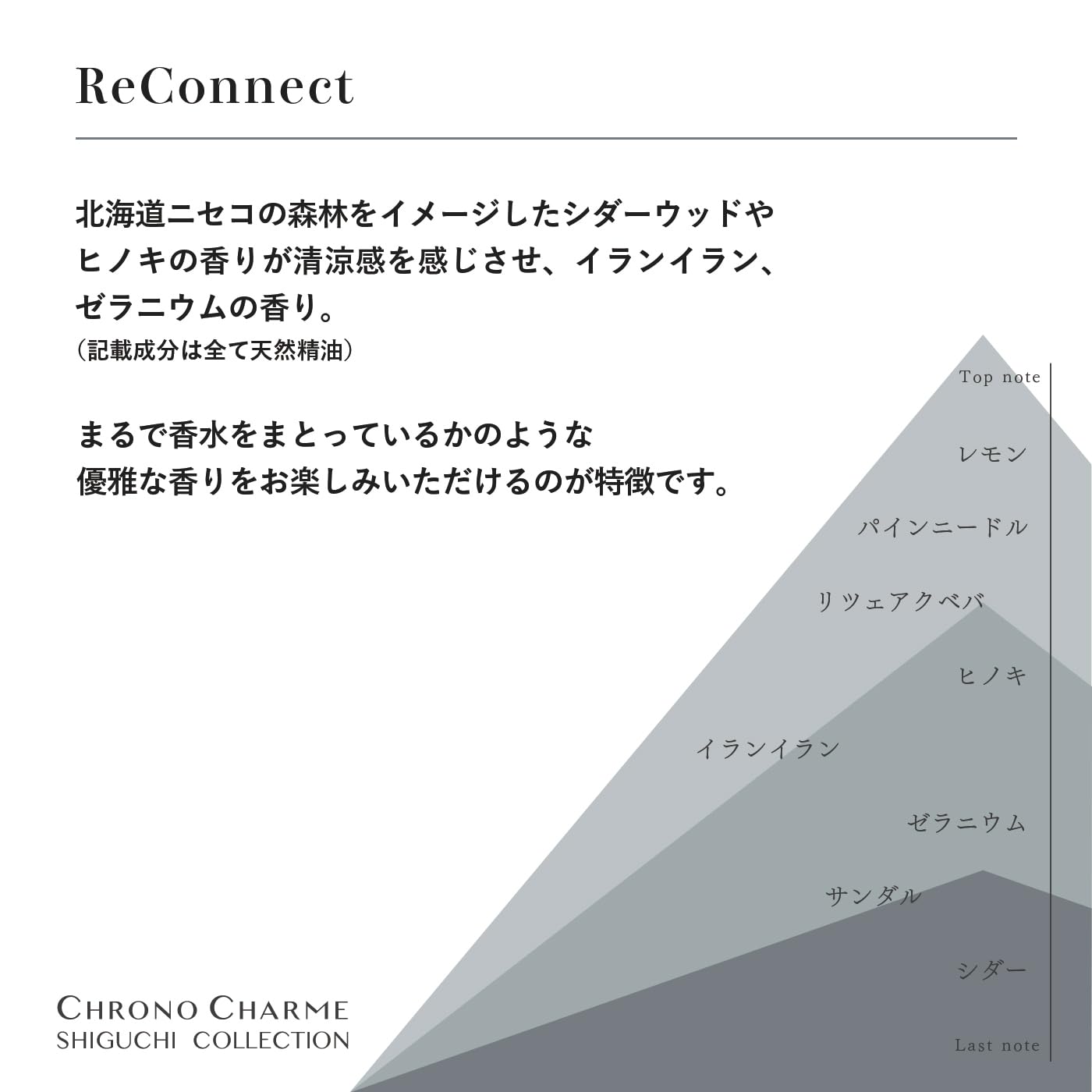 Chrono Charme Shiguchi Collection Shampoo by Reno 300ml