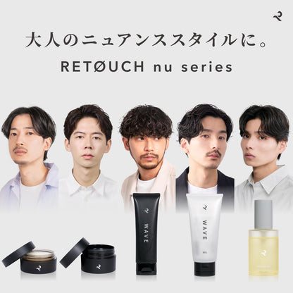 Retouch Hair Gel for Perms and Styling for Men Wavegel Hold 180g