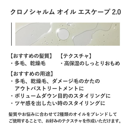 Chrono Charme Rino Oil Escape 2.0 50ml - Premium Skincare Solution