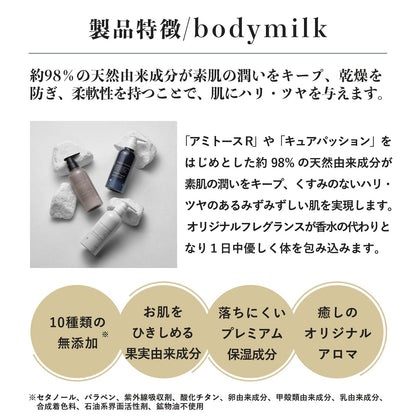 Chrono Charme Shiguchi Body Milk 300ml - Hydrating Skincare Collection