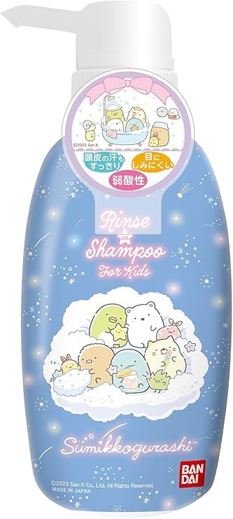 Rinse-In Shampoo Sumikkogurashi Gentle Cleanse for All Hair Types