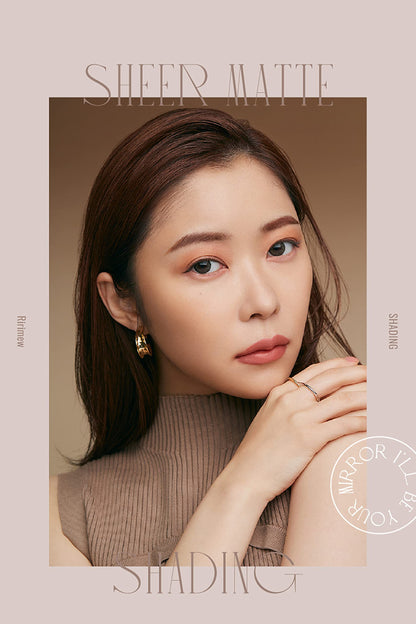 Ririmew Sheer Matte Shading Powder 01 Greige Tone by Rino Sashihara