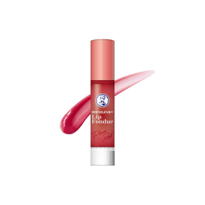 Mentholatum Lip Fondue Plum Red Moisturizing Gloss 3.2G