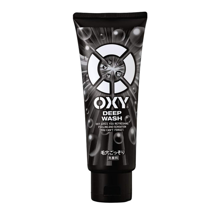 Rohto Oxy Deep Men's Charcoal Face Wash Cleanser 200g