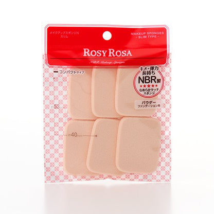 Rosie Rosa N Slim 6P Makeup Sponge Set - Flawless Application