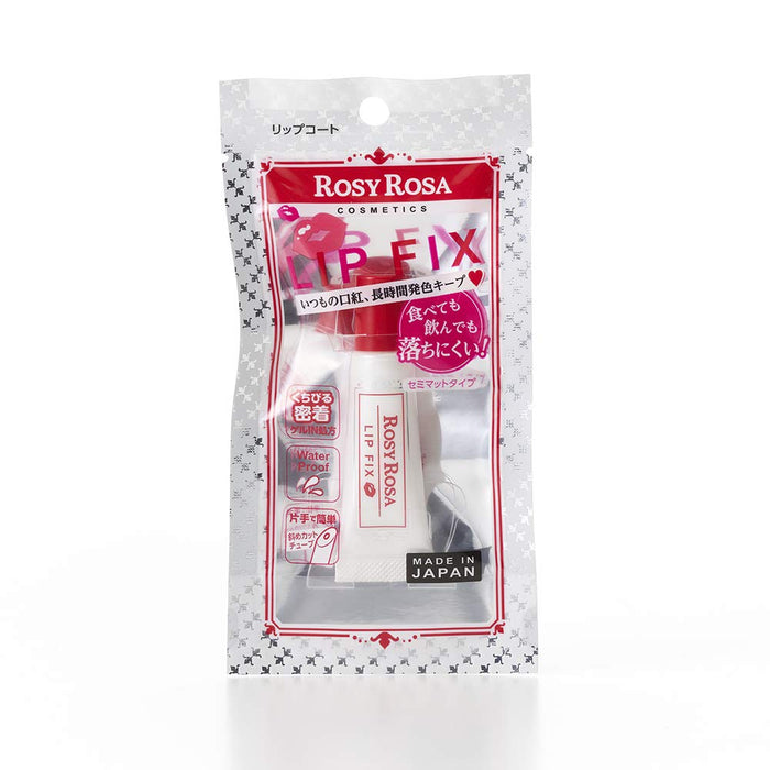 Rosie Rosa Semi-Matt Lip Fix - Long-lasting Lipstick Coat 6G