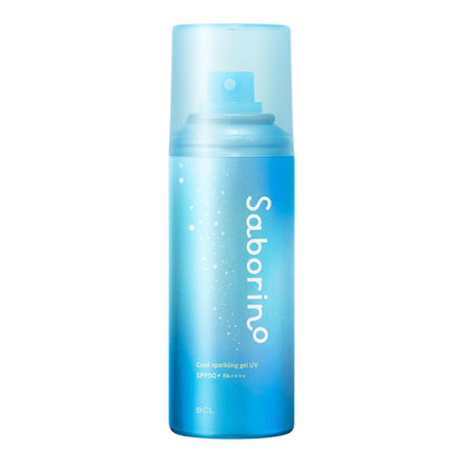 Saborino SPF50+ Cool Spark UV Gel Sunscreen Spray for Body 65g Easy Reapply