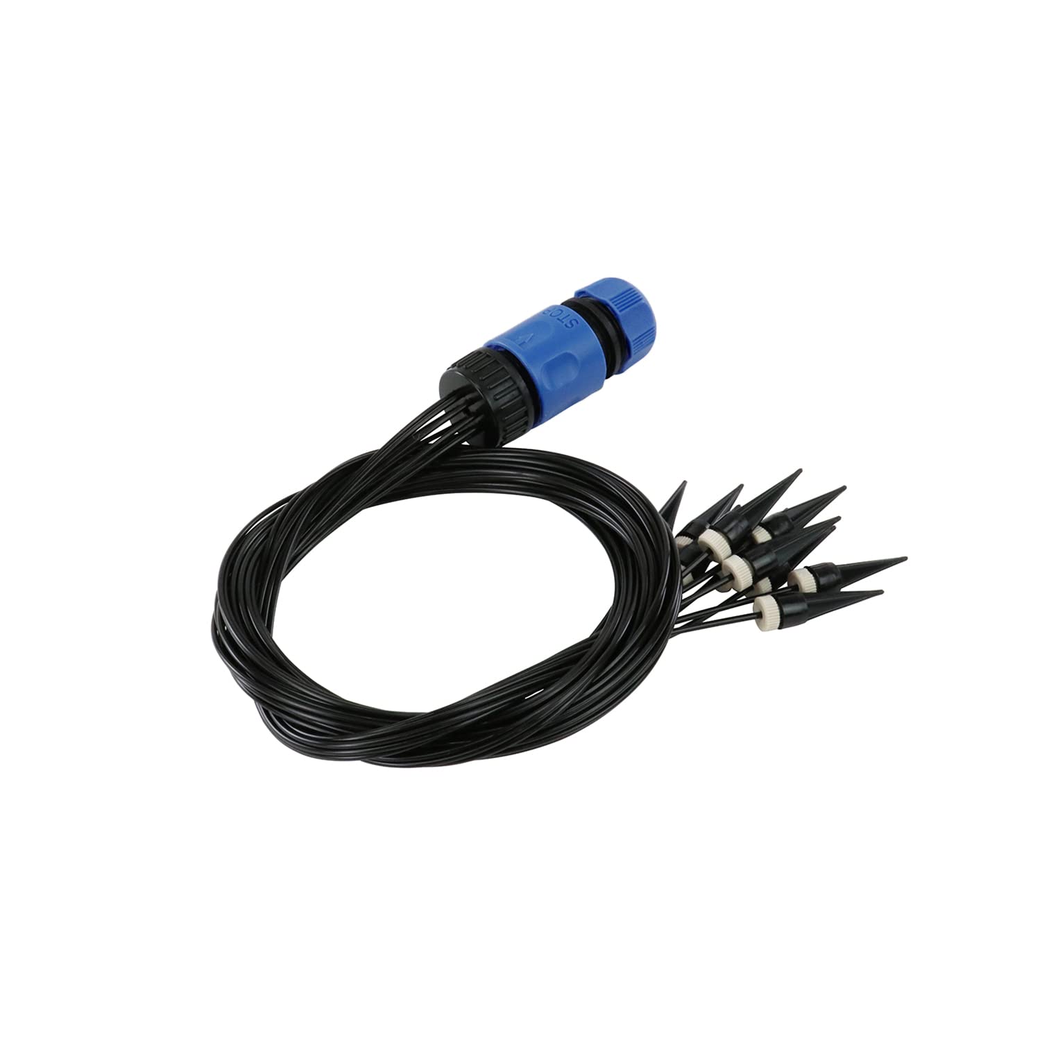 Safety-3 Gardening Drip Nozzle 10-Spot Water Supply for Pots and Planters STN-1015