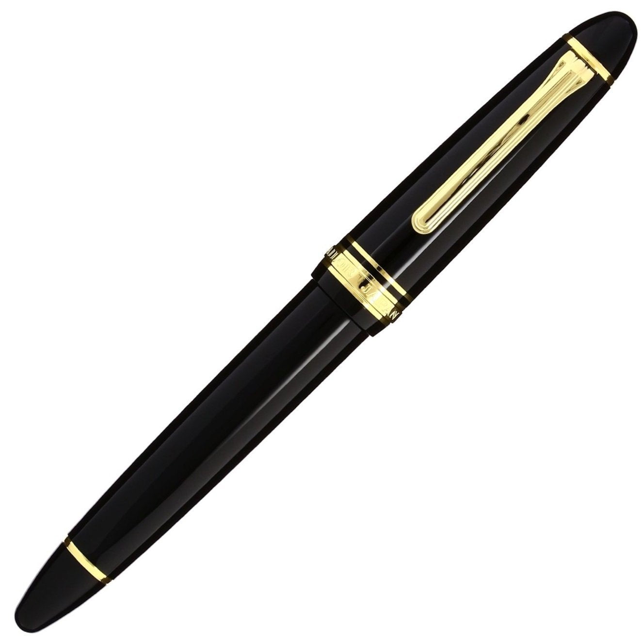 セーラー 1911 大型 ブラック 万年筆 21K ゴールドトリム 中字