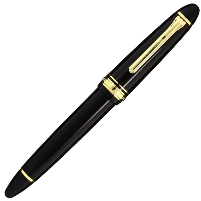 Sailor 1911 大黑色鋼筆 21K 金飾中型 - Sailor 鋼筆