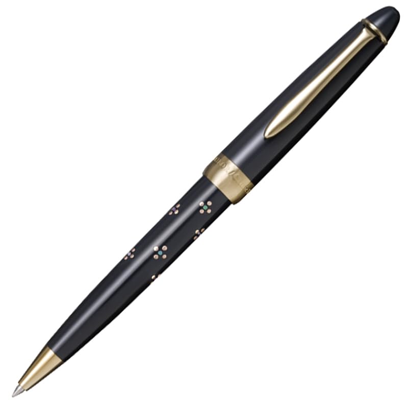 Sailor Fountain Pen Classic Ko Makie Bunbo Floret Dot Sv Gray GT 0.7mm Model 15-2503-221