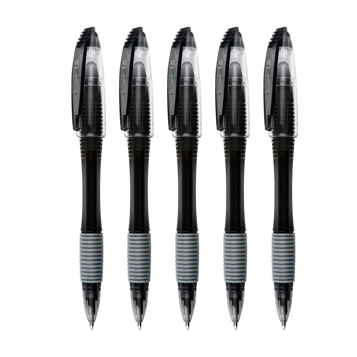 Sailor 钢笔圆珠笔 1.0 毫米 黑色墨水 5 支装 液体 IC 笔