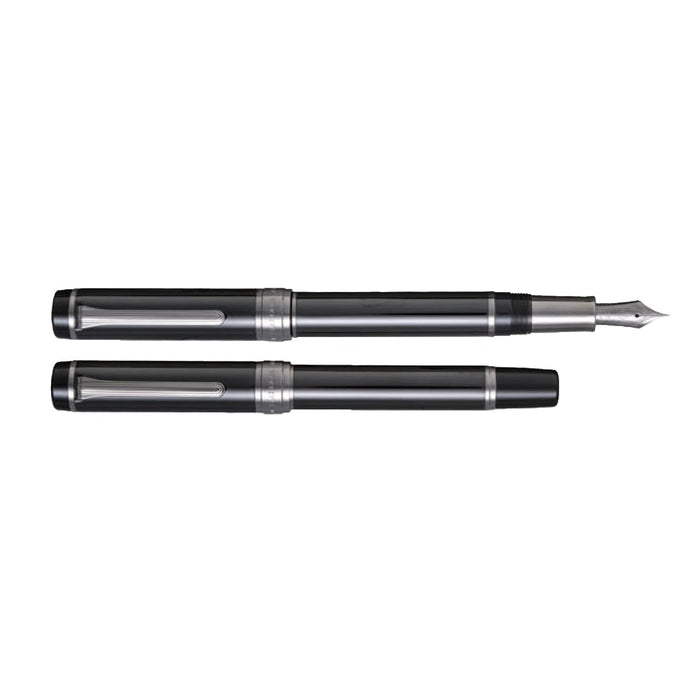 Sailor Fountain Pen - Cylint Black Stainless Steel Fine Point