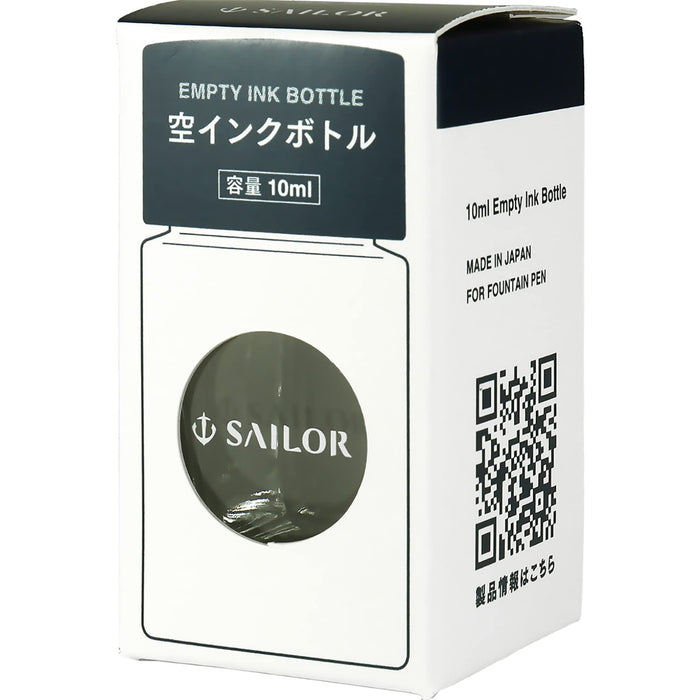 Sailor Fountain Pen Clear Empty Ink Bottle 10ml Capacity Pack of 6