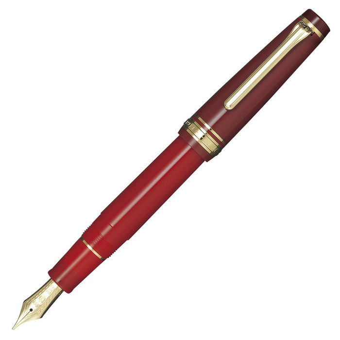 Sailor Fine Point Red Fountain Pen - 60th Birthday Edition 10-3360-232