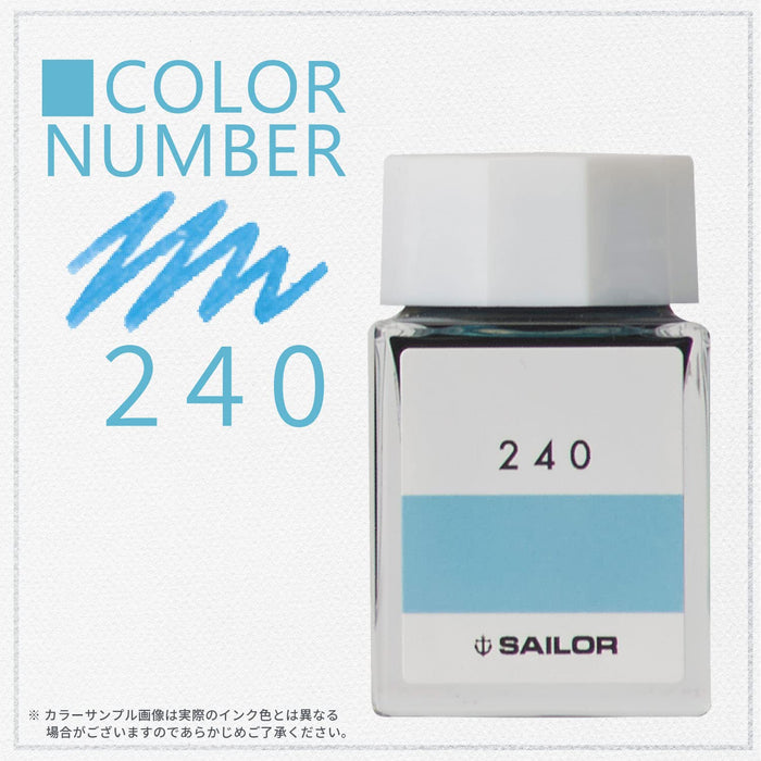 Sailor 钢笔 Kobo 240 染料带 20ml 瓶装墨水 13-6210-240