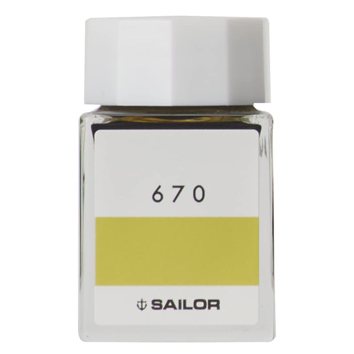 Sailor Fountain Pen with Kobo 670 Dye 20ml Bottle Ink Model 13-6210-670