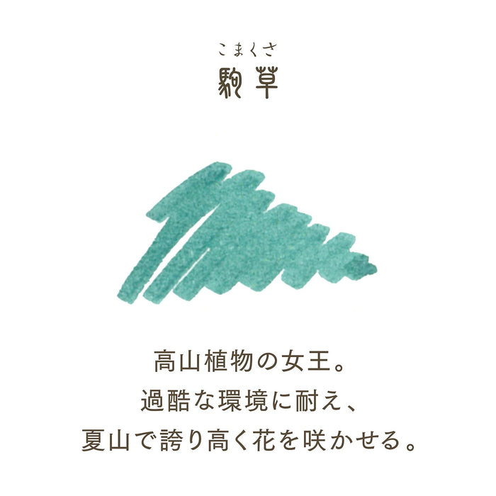 Sailor Fountain Pen Shikiori Sansui Komagusa 20ml Bottle Ink Dye 13-1008-230