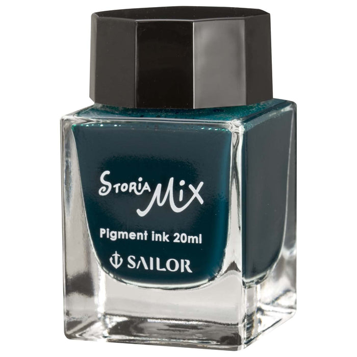 Sailor Fountain Pen Storia Mix Pigment Green Ink 20ml Bottle 13-1503-260