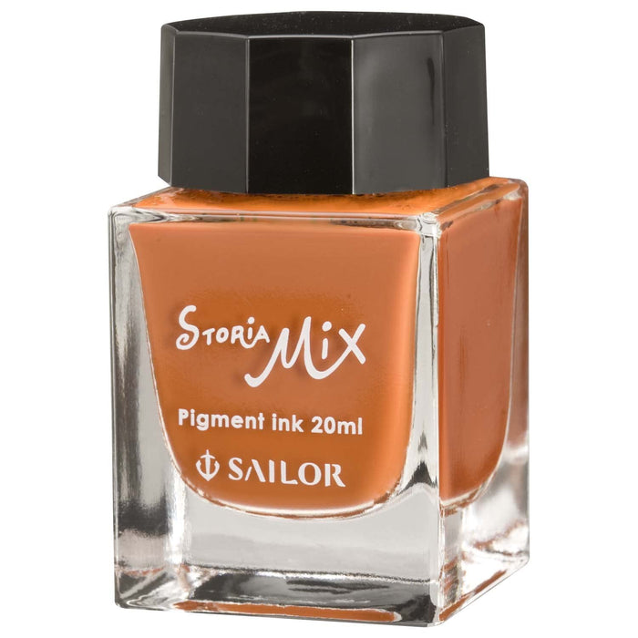 Sailor Fountain Pen Storia Mix Pigment Orange Ink 20ml Bottle 13-1503-273