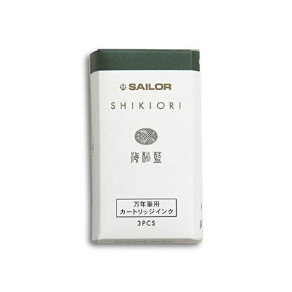 Sailor Fountain Pen Shiki Ori Miruai Ink Cartridge Pack of 3
