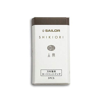 Sailor Shikiori Fountain Pen with 3-Piece Doyo Cartridge Ink Set