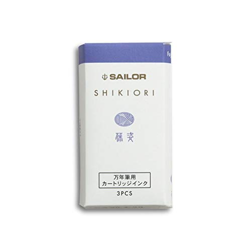 Sailor Fountain Pen - Shikiori Fuji Sugata Ink Cartridge (3 Pieces)