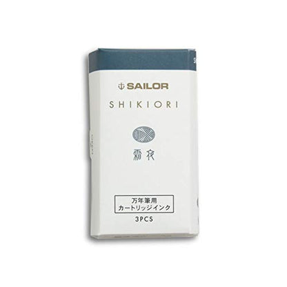 Sailor Fountain Pen Shikiori Cartridge Ink 3 Pieces Shimoyo Series