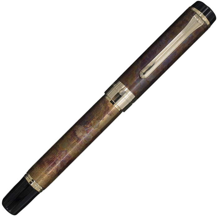 Sailor Fountain Pen - Medium Point Cylint Patina Brown Model 10-5055-480