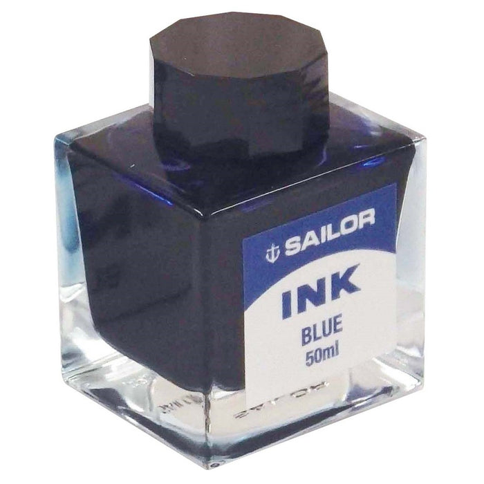Sailor 钢笔配 50ml 染料蓝瓶墨水型号 13-1007-240