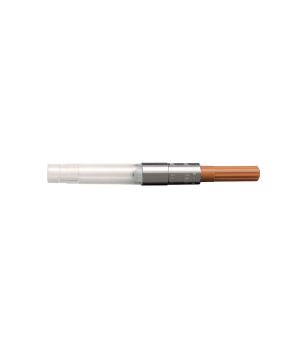 水手鋼筆，帶淺棕色墨水吸入器轉換器 14-0506-278
