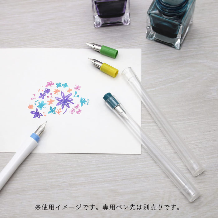 Sailor Fountain Pen with Clear Hocoro Pen Barrel and Dip Nib 14-0135-202