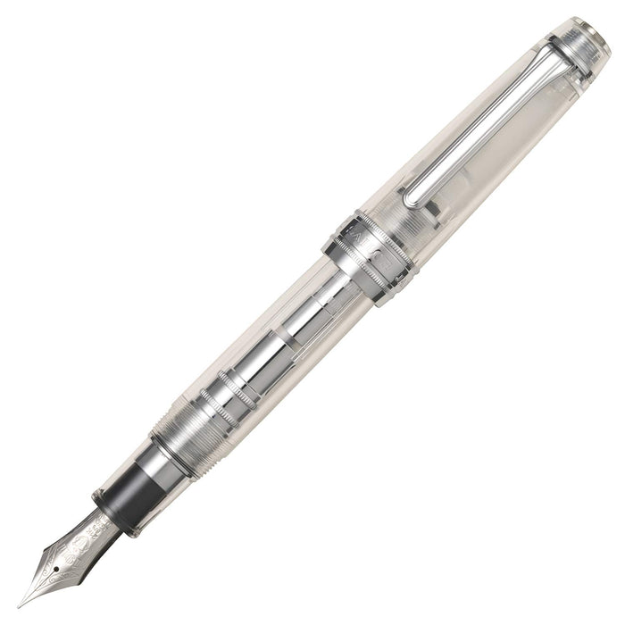 Sailor Professional Gear Silver Kop Demonstrator Medium Point Fountain Pen 10-9619-400